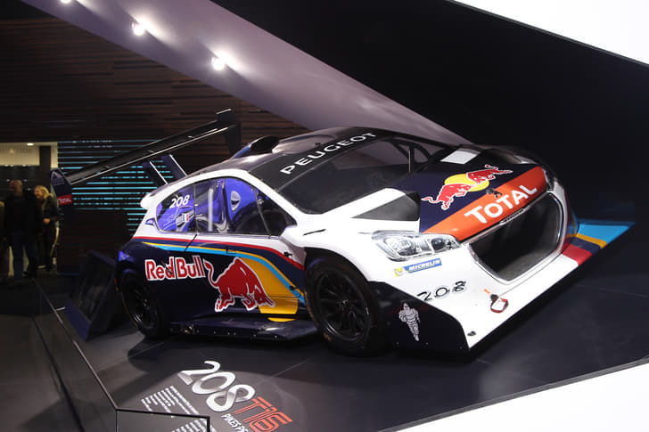 Loeb's Peugeot 208 T16. 